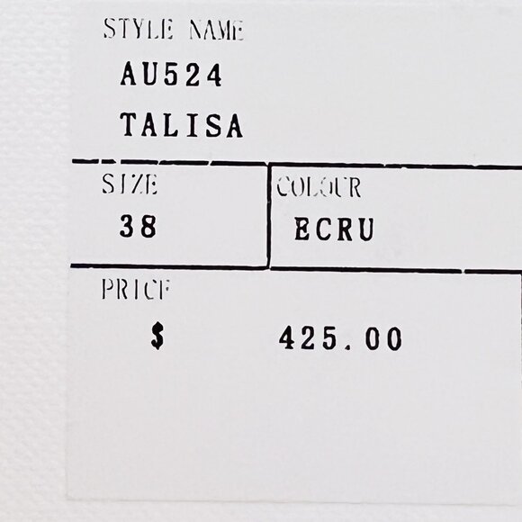 IRO Paris Women's Talisa Ecru Pants Size 38 US: 6 Linen Blend Striped NWT $425 - Picture 8 of 12